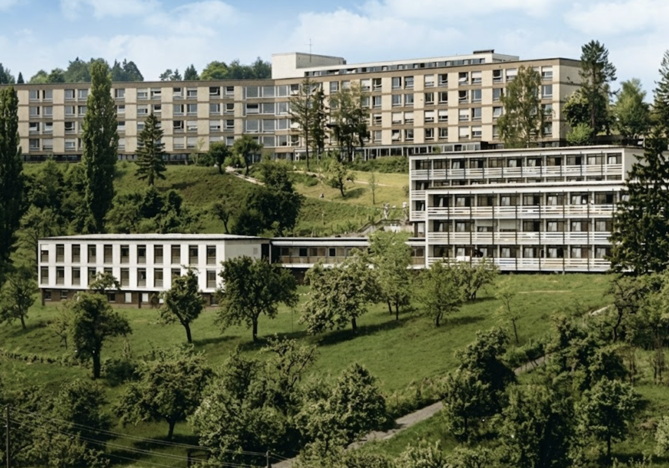 Siloah Krankenhaus Pforzheim - Eröffnung und Entwicklung